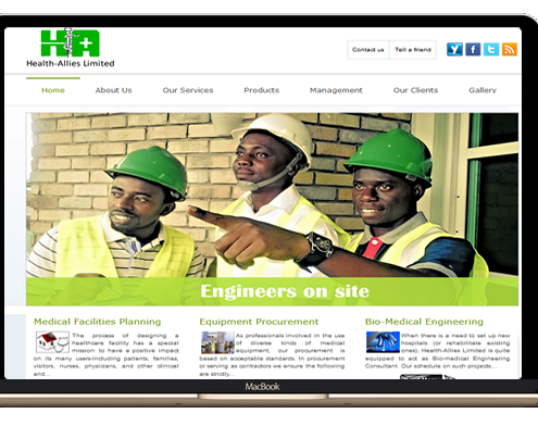 Port Harcourt's best web design company, best web designers in Nigeria